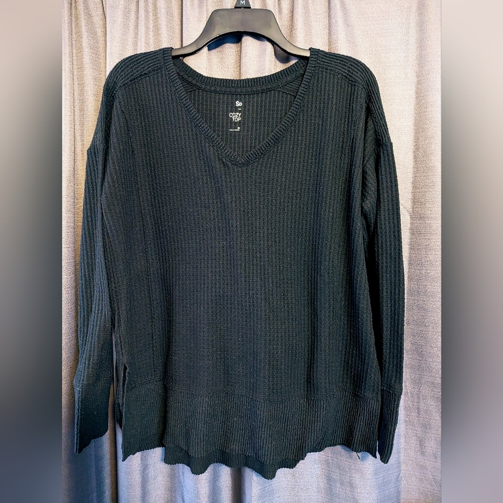 So Woman's Cozy Top Sz. M